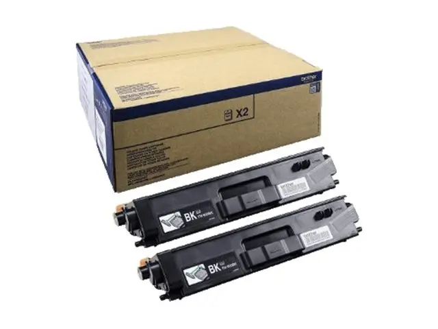 Brother TN900BK - 2-pack svart original tonerpatron for HL-L9300CD...