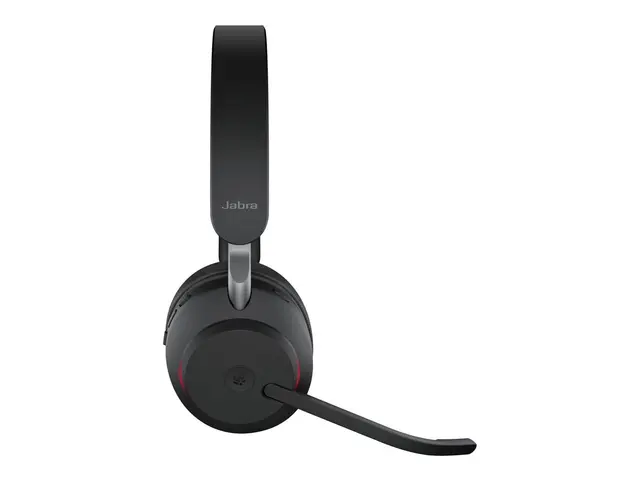 Jabra Evolve2 65 MS Stereo - Hodesett - on-ear - Bluetooth - trådl...