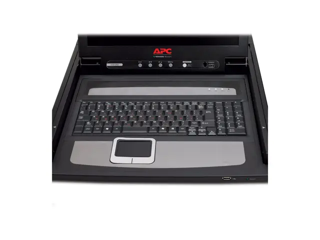 APC LCD Console - KVM-konsoll - 17" - kan monteres i rack - 1280 x...