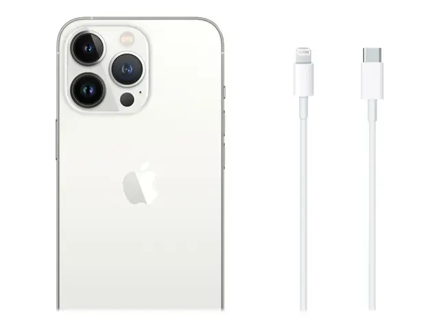 2nd-B iPhone 13 Pro 128GB Silver B-grade - Brukt 2 års garanti Gra...