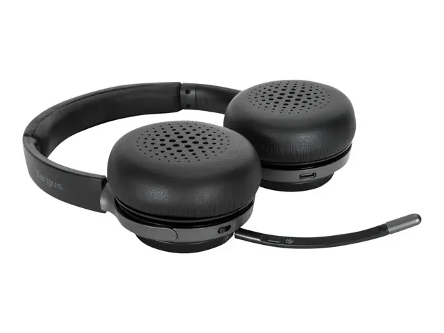 Targus AEH104GL - Hodesett on-ear konvertibel Bluetooth trådløs, k...
