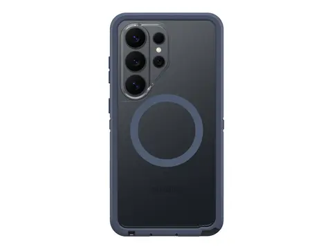 OtterBox Defender Series Pro XT - Baksidedeksel for mobiltelefon robust - polykarbonatlag, termoplastisk elastomer (TPE) - babyblå jeans - for Samsung Galaxy S26 Ultra