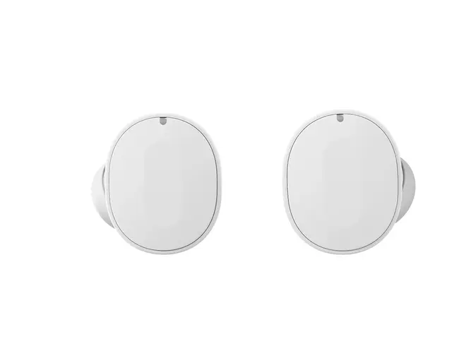 Fairphone Fairbuds - True wireless-hodetelefoner med mikrofon i øret - Bluetooth - aktiv støydemping - hvit 