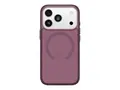 OtterBox Symmetry Series Clear - Baksidedeksel for mobiltelefon MagSafe-samsvar - polykarbonat, termoplastisk elastomer (TPE) - purple mystery (clear) - for Apple iPhone 17 Pro