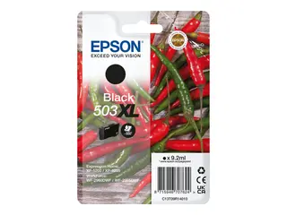 Epson 503XL Singlepack - 9.2 ml - XL - svart original - blister - blekkpatron - for WorkForce WF-2960