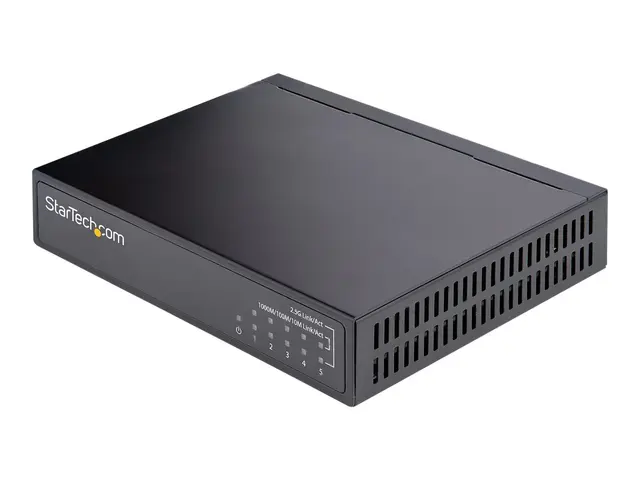 StarTech.com Unmanaged 2.5G Switch, 5 Port Gigabit 2.5GBASE-T Ethe...