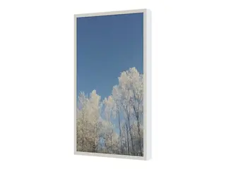 HI-ND EASY - Monteringssett (hylster) - for digitalsignerings-LCD-panel landskap - hvit - skjermst&#248;rrelse: 85&quot; - veggmonterbar