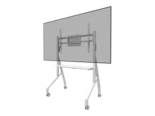 Neomounts Move Go FL50-525WH1 - Vogn for flatpanel - l&#229;sbar - st&#229;l - hvit - skjermst&#248;rrelse: 55&quot;-86&quot;