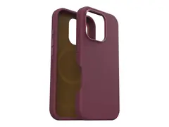 OtterBox Symmetry Series - Baksidedeksel for mobiltelefon MagSafe-samsvar - kaktusl&#230;r, polyuretan - revb&#230;r (rosa) - for Apple iPhone 16 Pro