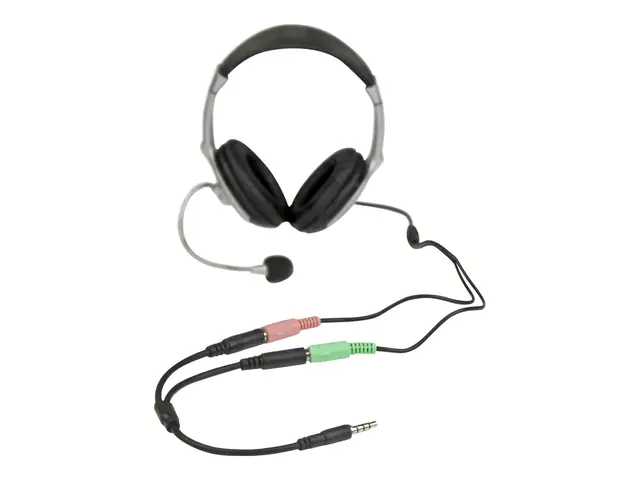 StarTech.com 4 Position to 2x 3 3.5mm Headset Splitter Adapter - H...