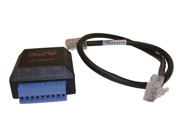 APC Dry Contact I/O Accessory - Nettverksadaptersett svart for P/N...