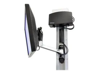 Ergotron LX HD Wall Mount Swing Arm - Monteringssett (svingarm) for TV - aluminium - skjermstørrelse: up to 49" - veggmonterbar