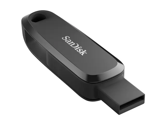 SanDisk Phone - USB-flashstasjon 128 GB USB 3.2 Gen 1 / USB-C svart