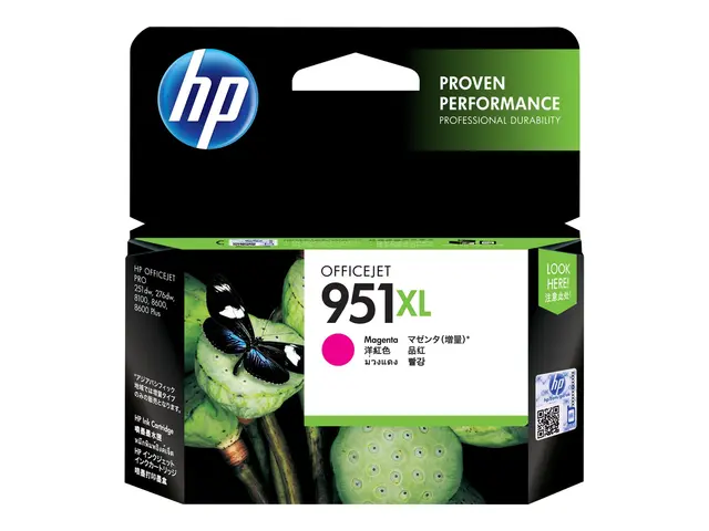 HP 951XL - 17 ml - Høy ytelse - magenta - original - blekkpatron -...