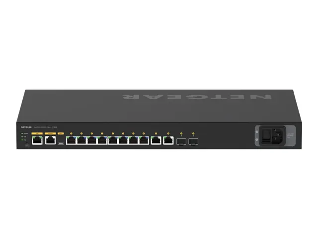 NETGEAR AV Line M4250-10G2XF-PoE++ - Switch - L3 - Styrt - 10 x 10...