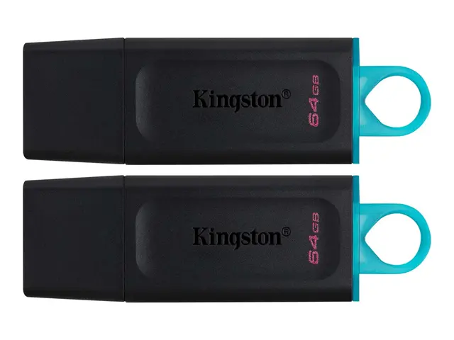Kingston DataTraveler Exodia - USB-flashstasjon - 64 GB - USB 3.2 ...