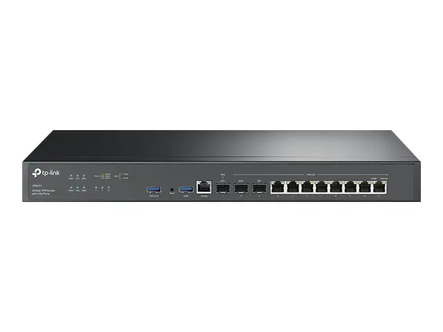 TP-Link Omada ER8411 V1 - Ruter 10GbE - rackmonterbar