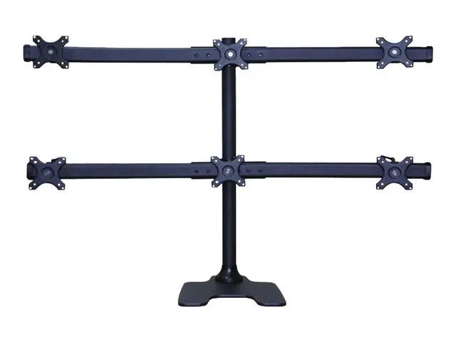 Neomounts FPMA-D700DD6 - Stativ for 6 LCD-skjermer svart skjermstø...