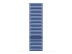 Apple - Sløyfe for smart armbåndsur - 42mm S/M-størrelse - villblomst blå