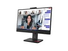 Lenovo ThinkVision T27qd-4v - LED-skjerm 27" - 2560 x 1440 QHD @ 120 Hz - IPS - 350 cd/m² - 1500:1 - 4 ms - HDMI, 2xDisplayPort, 2xUSB-C - høyttalere - eklipsesvart