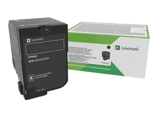 Lexmark - Svart - original - tonerpatron LCCP, LRP, Lexmark Corporate for Lexmark CS720de, CS720dte, CS725de, CS725dte, CX725de, CX725dhe, CX725dthe