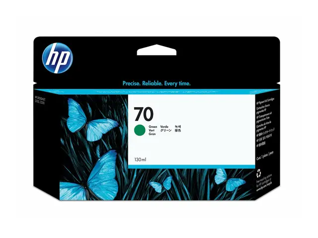 HP 70 - 130 ml grønn original DesignJet blekkpatron for HD Pro MFP...