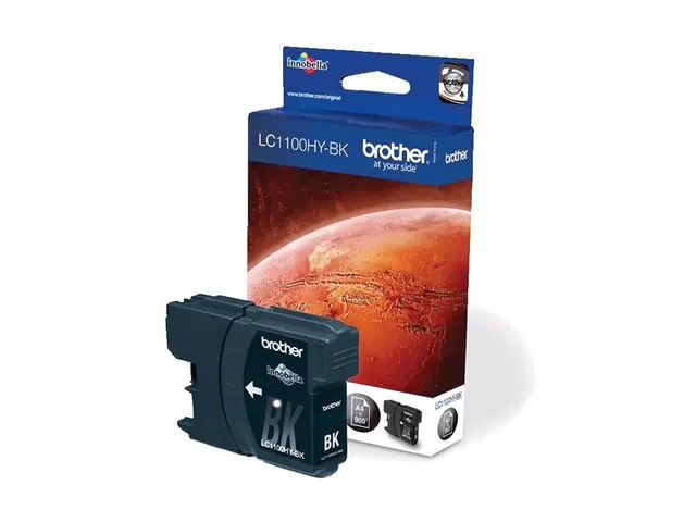 Brother LC1100HYBK - Høy ytelse - svart - original - blekkpatron -...