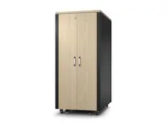 APC NetShelter - Rack - lydisolert - AC 230 V lønn - 32U - 19"