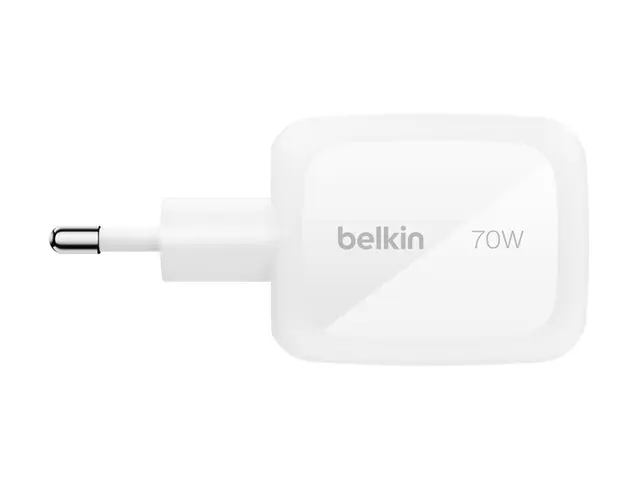 Belkin BoostCharge Pro - Strømadapter GaN 70 watt PD 3.1/PPS 3 utg...