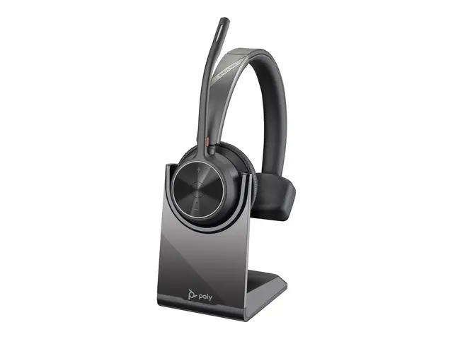 Poly Voyager 4310 - 4300 UC series hodesett on-ear Bluetooth trådl...
