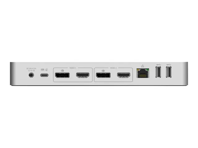 StarTech.com USB-C & USB-A Dock, Hybrid Universal Laptop Docking S...