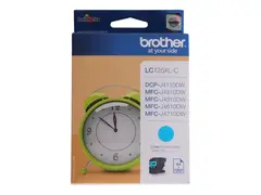 Brother LC125XLC - Super High Yield - cyan original - blekkpatron - for Brother DCP-J4110, MFC-J4410, J4510, J4610, J4710, J6520, J6720, J6920