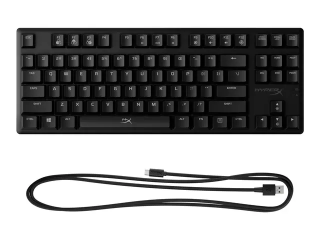 HyperX Alloy Origins Core - Tastatur - bakgrunnsbelyst - USB - Pan...