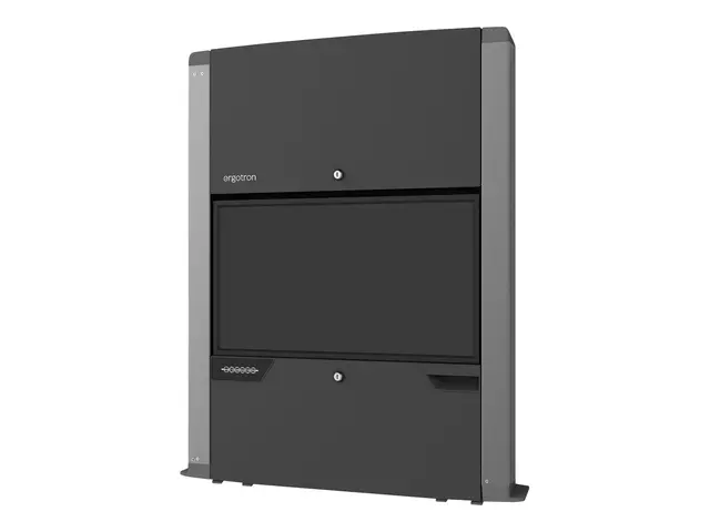 Ergotron CareFit - Veggmontert arbeidsstasjon - matt svart