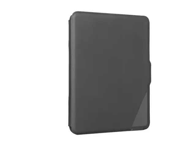 Targus Versavu - Tastatur og folioveske (tastaturetui) med styrepute - bakbelysning - trådløs - Bluetooth 5.0 - Tyrkisk - svart 
