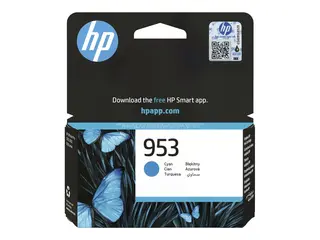 HP 953 - 9 ml - cyan - original - blister blekkpatron - for Officejet Pro 7740, 8210, 8216, 8218, 8710, 8720, 8730, 8740