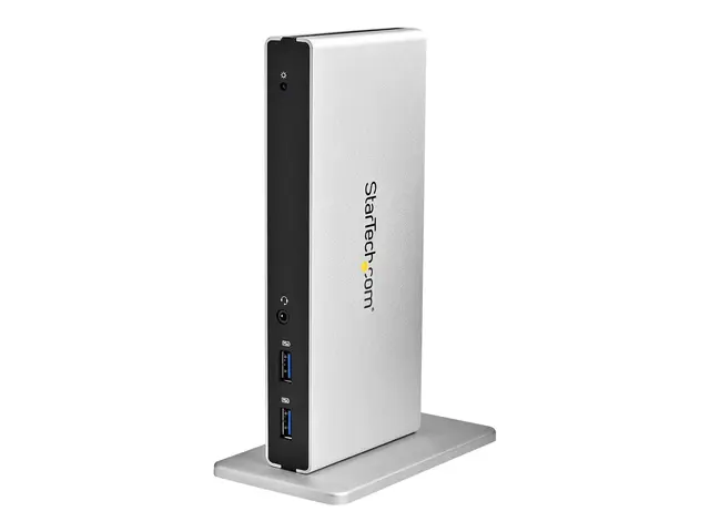 StarTech.com Dual Monitor USB 3.0 Docking Station w/ DVI to VGA & ...