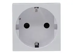 Shelly - Strømsokkelmekanisme - Type F - 1 strømsokkel 5 A - AC 230 V - hvit