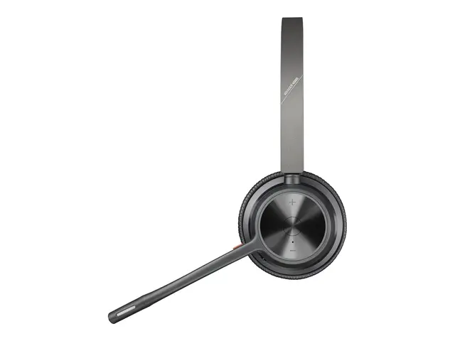 Poly Voyager 4320 - Hodesett on-ear Bluetooth trådløs svart Certif...
