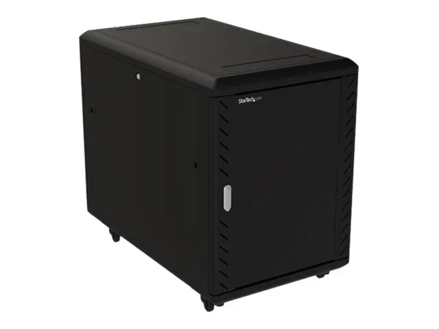 Startech 15U 19" Server Rack Cabinet, 4 Post Adjustable Depth (6-3...