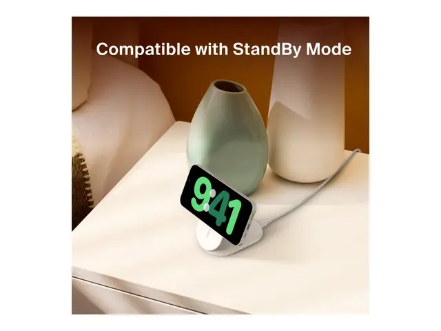 Belkin BoostCharge - Trådløst ladestativ magnetisk, sammenleggbar,...