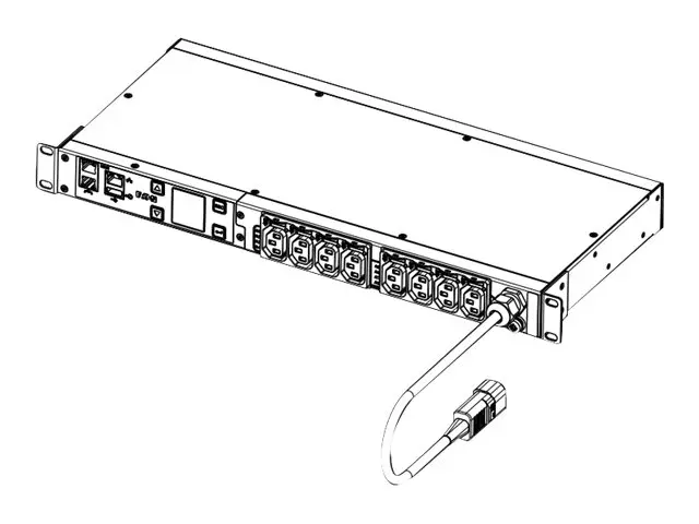 Eaton ePDU G3 Metered Input - Strømfordelerenhet (kan monteres i r...