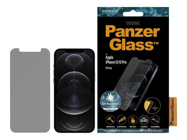 PanzerGlass Standard Fit - Skjermbeskyttelse for mobiltelefon - gl...