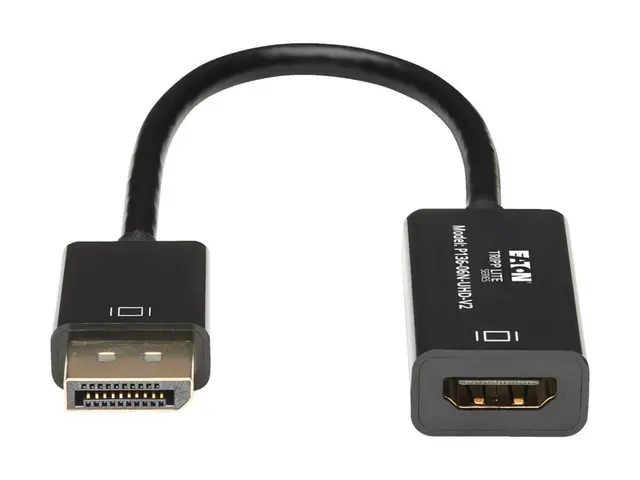 Eaton Tripp Lite Series 6in DisplayPort to HDMI Adapter Converter ...
