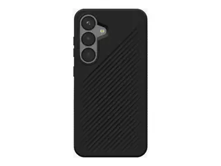 ZAGG Luxe - Baksidedeksel for mobiltelefon svart - for Samsung Galaxy S25