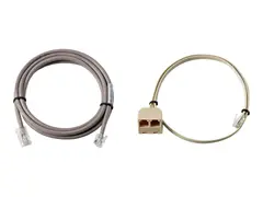 HP Cable Pack for Dual Cash Drawers Kabelsett for kontantskuff - for ElitePOS G1 Retail System; Engage One; RP3 Retail System; RP7 Retail System