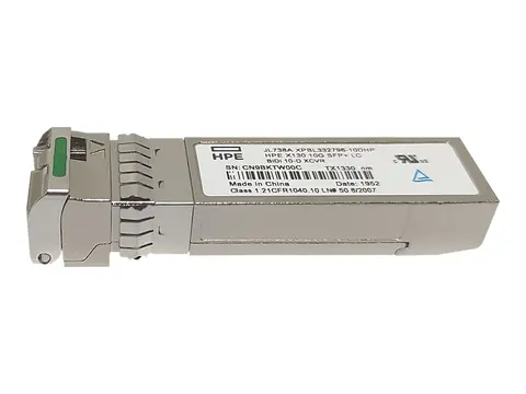 HPE X130 - SFP+ transceivermodul - 10GbE 10GBASE-BiDi - LC-enkeltmodus - opp til 10 km - for P/N: JH953AR, JL585AR, JL587A, JL587AR, JL689A, JL689AR, JQ061AR, JQ074A, JQ074AR, R8M27A