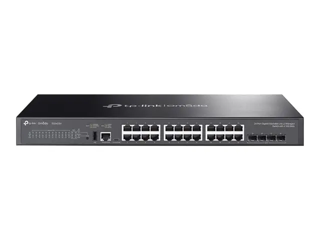 TP-Link Omada SG5428X V1 - Switch L3 Lite Styrt 24 x 10/100/1000 +...