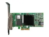 Intel I350 - Nettverksadapter - PCIe - Gigabit Ethernet x 4 for Dell R630; PowerEdge R320, T320, T430, T630; Networking Ruckus R320, R720, R730