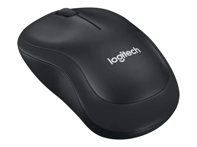 Logitech M220 Silent - Mus - optisk - 3 knapper - trådløs - 2.4 GH...